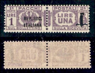 Italia / Rsi / Provvisori / Verona / Pacchi Postali