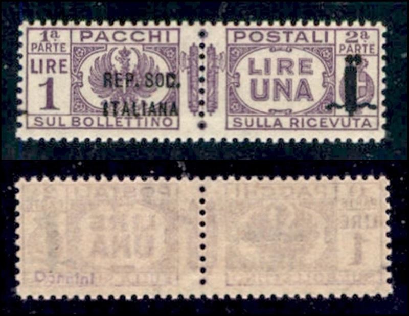 Italia / Rsi / Provvisori / Verona / Pacchi Postali