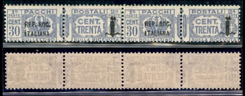 Italia / Rsi / Provvisori / Verona / Pacchi Postali