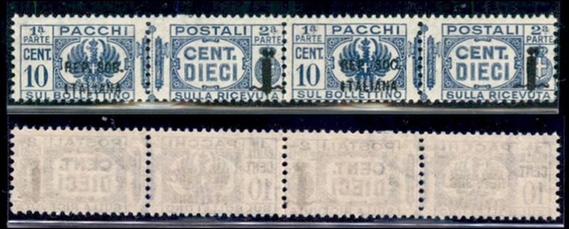 Italia / Rsi / Provvisori / Verona / Pacchi Postali
