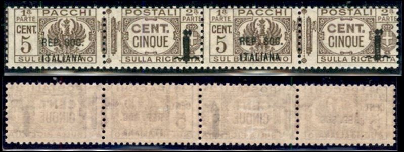 Italia / Rsi / Provvisori / Verona / Pacchi Postali