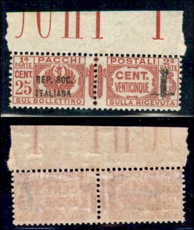 Italia / Rsi / Provvisori / Verona / Pacchi Postali