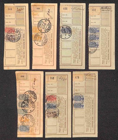 Italia / Regno / Pacchi Postali