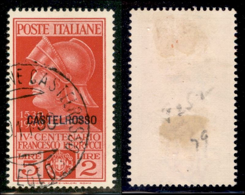 Italia / Colonie / Castelrosso / Posta Ordinaria