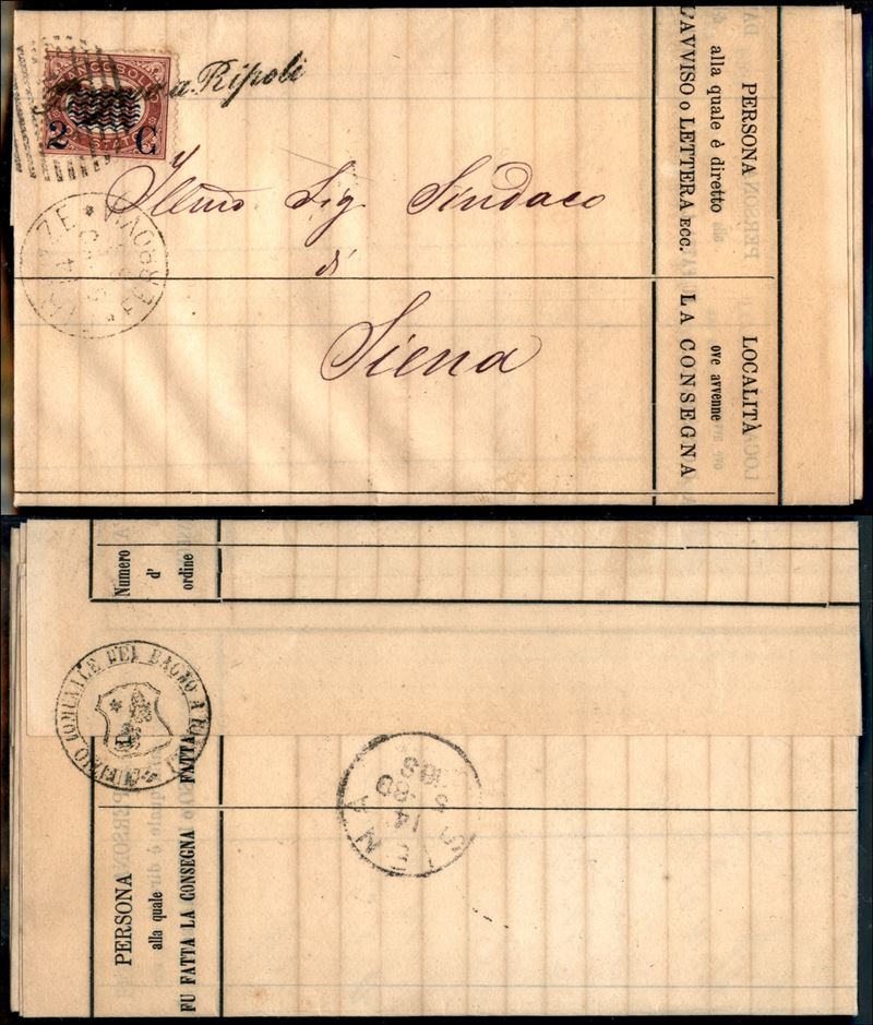 Italia / Regno / Posta Ordinaria