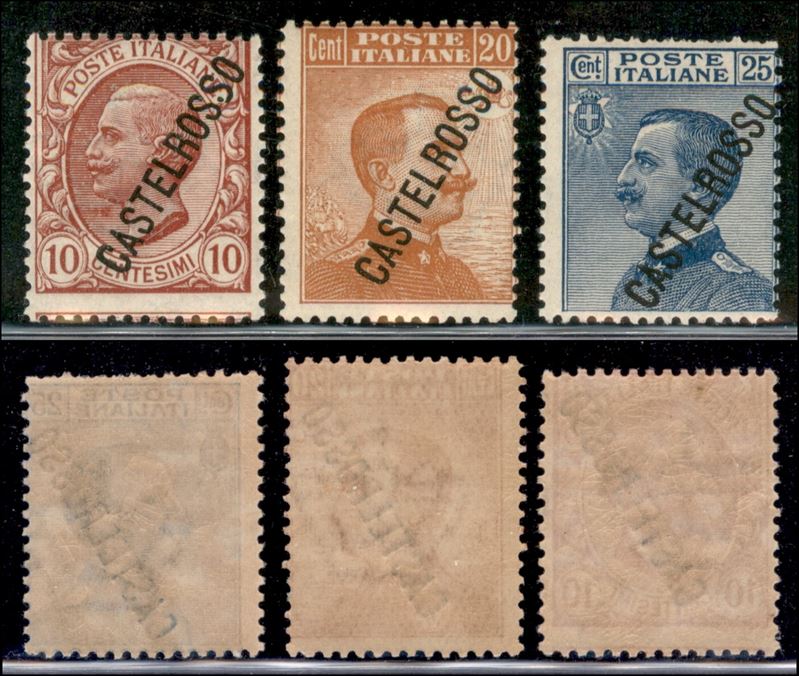 Italia / Colonie / Castelrosso / Posta Ordinaria
