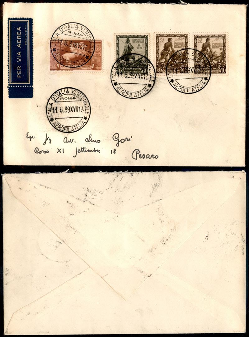 Italia / Regno / Aerogrammi