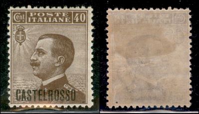 Italia / Colonie / Castelrosso / Posta Ordinaria