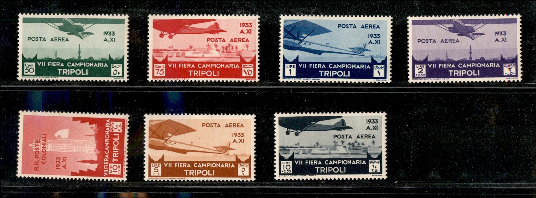Italia / Colonie / Libia / Posta Ordinaria + Aerea