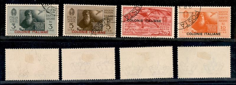 Italia / Colonie / Emissioni Generali / Posta Aerea