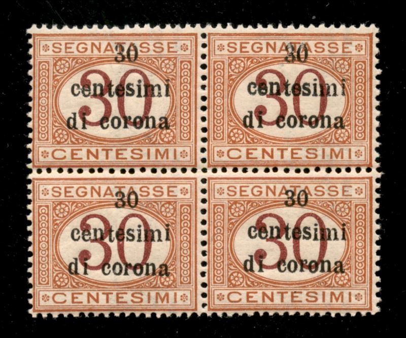 Italia / Occupazioni i Guerra Mondiale / Trento e Trieste / Segnatasse