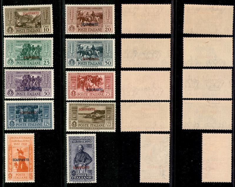 Italia / Colonie / Egeo / Scarpanto / Posta Ordinaria