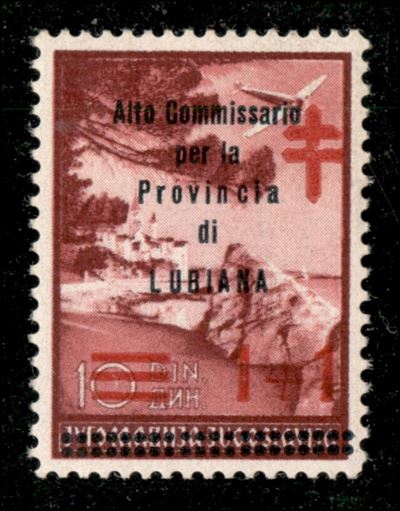 Italia / Occupazioni II Guerra Mondiale / Lubiana / Posta Ordinaria