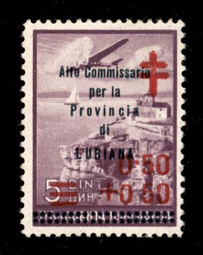 Italia / Occupazioni II Guerra Mondiale / Lubiana / Posta Ordinaria