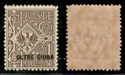 Italia / Colonie / Oltre Giuba / Posta Ordinaria