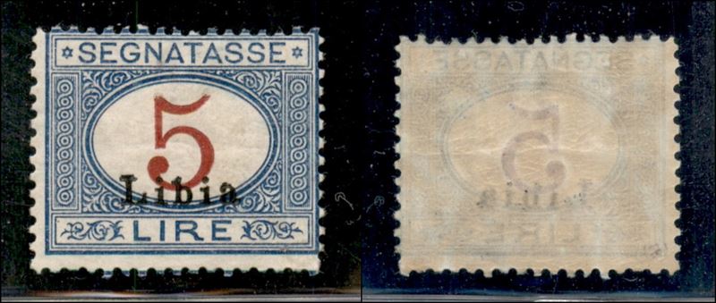 Italia / Colonie / Libia / Segnatasse