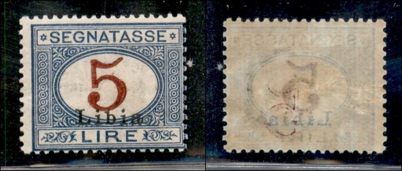 Italia / Colonie / Libia / Segnatasse