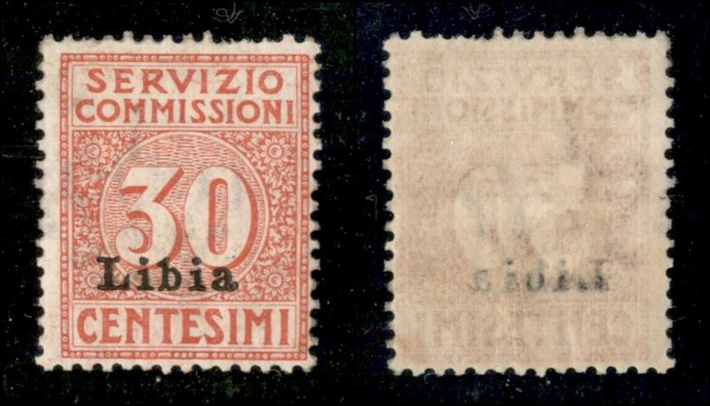 Italia / Colonie / Libia / Servizio Commissioni