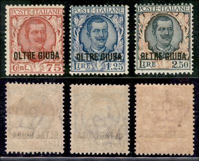 Italia / Colonie / Oltre Giuba / Posta Ordinaria