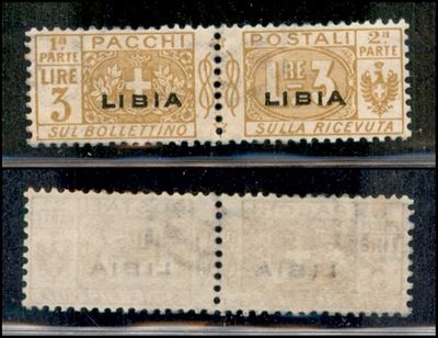 Italia / Colonie / Libia / Pacchi Postali