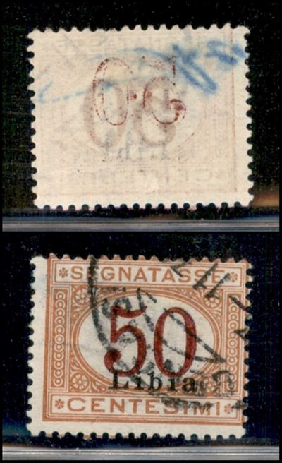 Italia / Colonie / Libia / Segnatasse