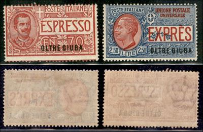 Italia / Colonie / Oltre Giuba / Espressi