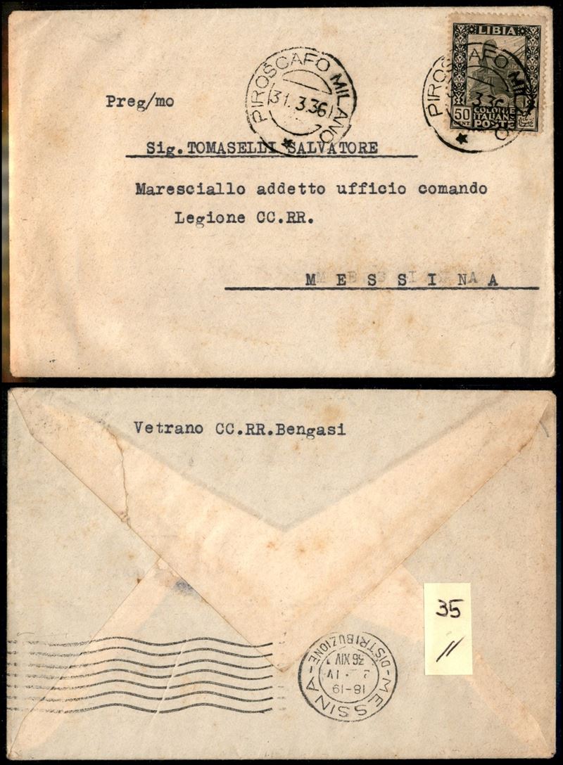 Italia / Colonie / Libia / Posta Ordinaria