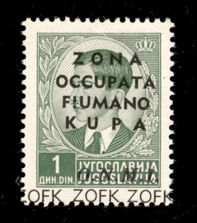 Italia / Occupazioni II Guerra Mondiale / Zona Fiumano Kupa / Posta Ordinaria
