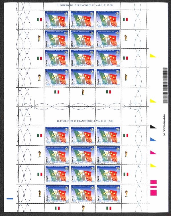 ITALIA / Repubblica / Foglietti  (2006)  - Asta Asta per Corrispondenza - Auction  [..]