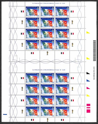 Italia / Repubblica / Foglietti