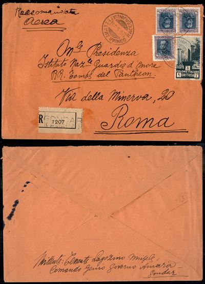 Italia / Colonie / Etiopia / Aerogrammi