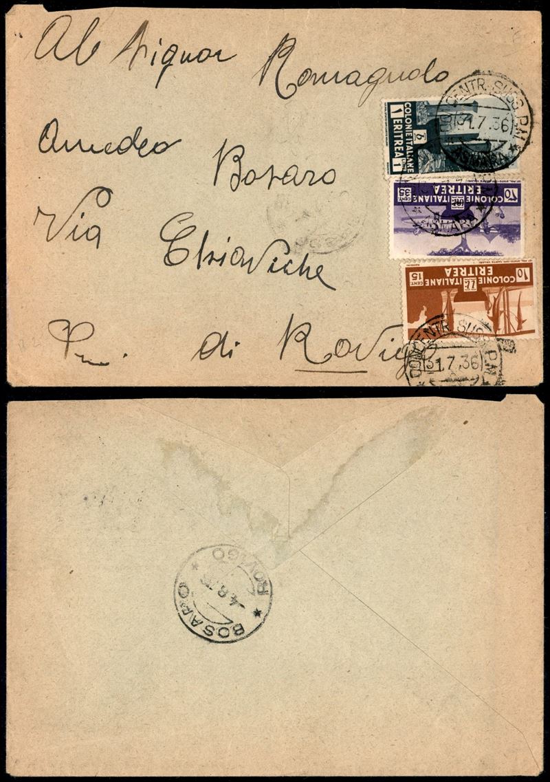Italia / Colonie / Eritrea / Posta Ordinaria