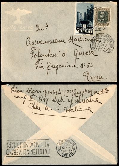 Italia / Colonie / Eritrea / Posta Militare