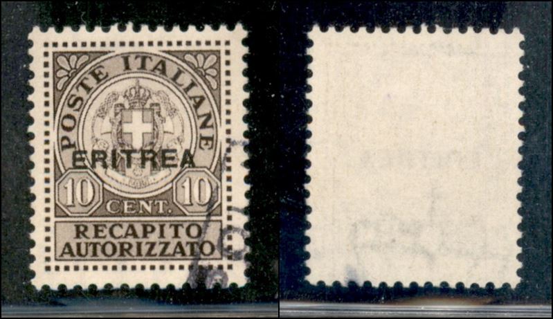 Italia / Colonie / Eritrea / Recapito Autorizzato