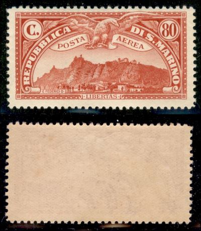 San Marino / Posta Aerea