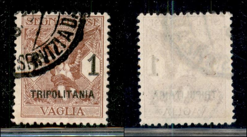 Italia / Colonie / Tripolitania / Segnatasse per Vaglia