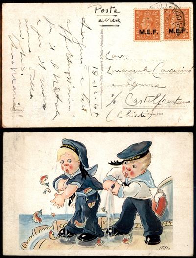 Italia / Occupazioni Straniere delle Colonie / Occupazione Britannica / M.e.f. / Posta Ordinaria