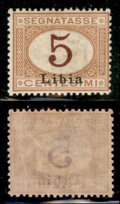 Italia / Colonie / Libia / Segnatasse