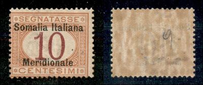 Italia / Colonie / Somalia / Segnatasse