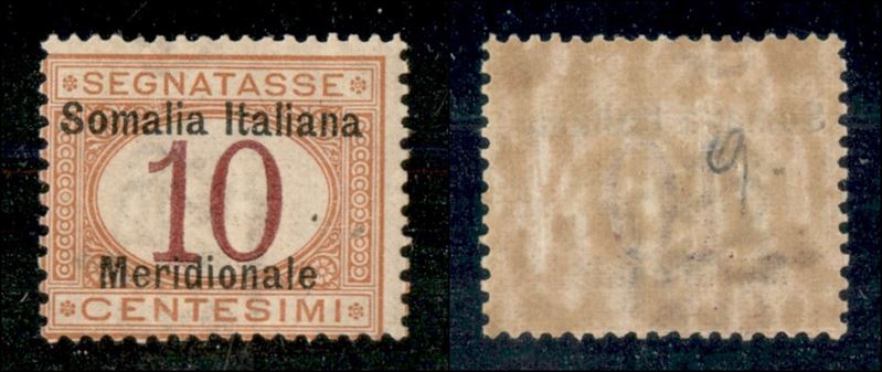 Italia / Colonie / Somalia / Segnatasse