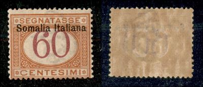Italia / Colonie / Somalia / Segnatasse