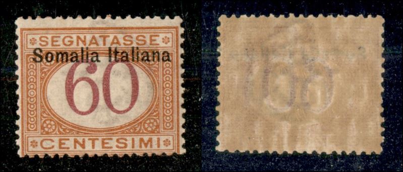 Italia / Colonie / Somalia / Segnatasse