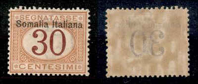 Italia / Colonie / Somalia / Segnatasse