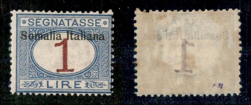 Italia / Colonie / Somalia / Segnatasse