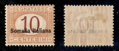 Italia / Colonie / Somalia / Segnatasse