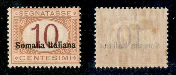 ITALIA / Colonie / Somalia / Segnatasse