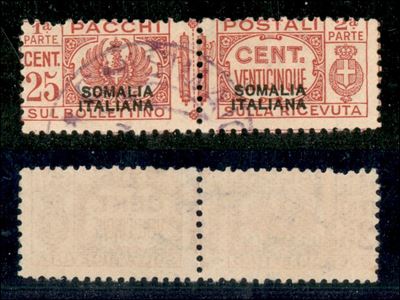 Italia / Colonie / Somalia / Pacchi Postali