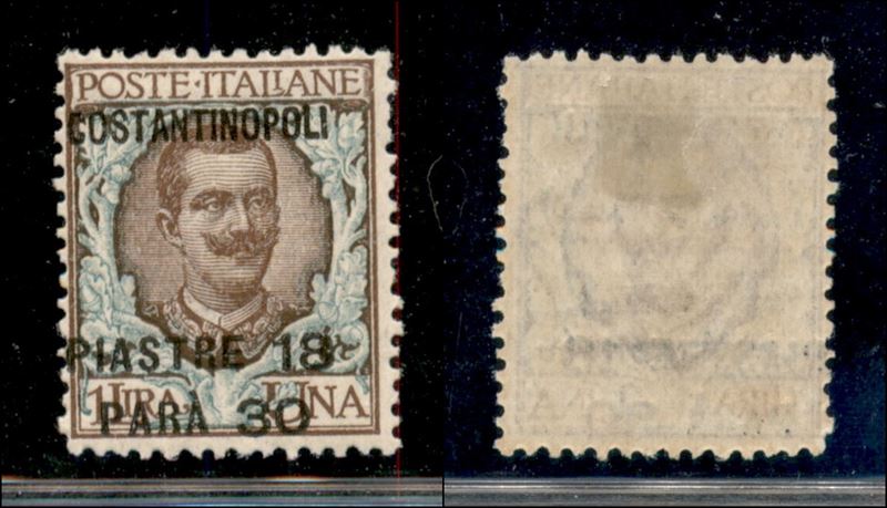 Italia / Uffici Postali All'estero / Levante / Costantinopoli / Posta Ordinaria