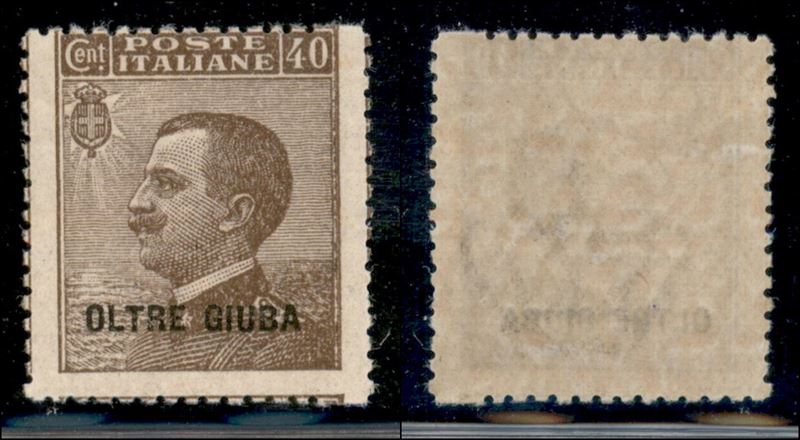 Italia / Colonie / Oltre Giuba / Posta Ordinaria