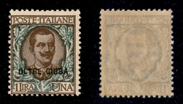 ITALIA / Colonie / Oltre Giuba / Posta ordinaria